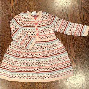 Hanna Andersson warm winter dress size 85